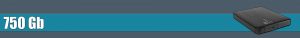 Disque dur externe 750 Go